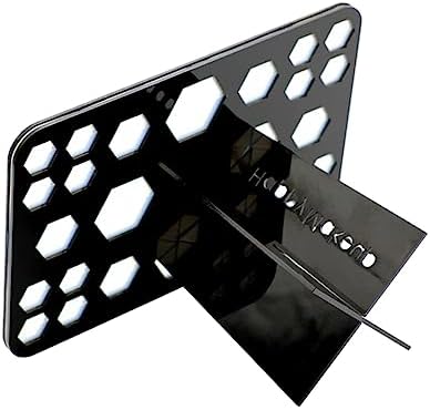 Makeup Brush Organizer Collapsible Cosmetic Holder for Air Drying Brushes Sturdy Construction with Gentle for Makeup Tools Black image 4
