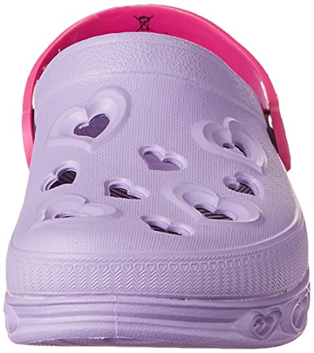 Skechers Girl's Foamies Light Hearted - Unicorns & Sunshine Clog Clog, Lavender, 2 Little Kid #TOP1
