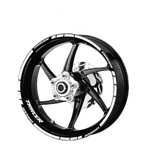 �����f�R���[�V���� �ɓK�����郄�}�n Tracer7 7GT 9GT 7 9 GT�p �o�C�N�����e�[�v�X�e�b�J�[ �X�g���C�v�t�B�����z�C�[�����˃f�J�[�� �y�[�p�[�f�J�[�� �o�C�N�p�n�u �f�J�[��(�J���[1)