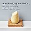 HiBAR-conditioner-bar-with-zero-waste-packaging-and-shipping-MOISTURIZE-for-dry-or-damaged-hair-Eco-friendly-all-natural-and-plastic-free HIBAR Conditioner Bar, All Natural Hair Care, Plastic Free, Made with Eco Friendly Ingredients, Travel Size, Color Safe, Solid Sustainable Bars, Zero Waste (Moisturize)