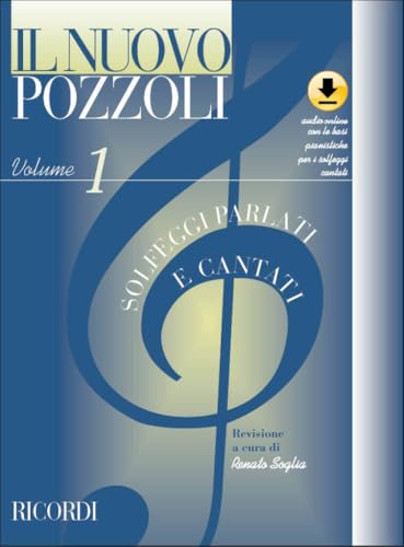 9790041829517 Ettore Pozzoli Il Nuovo Solfeggi Parlati e Cantati Vol. 1 | Corso di Solfeggio con Audio Online | Esercizi Ritmici, Intonazione e Lettura Musicale | Libro per Studenti, Principianti e Scuole di Musica