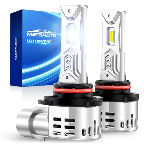Image of Marsauto 9006 /HB4 LED Fog Light Bulbs, 34,000LM Ultra-Bright for Wider Vision, IP67 Waterproof, 9006 /HB4 Bulbs with Plug-N-Play LED Tech, Ever-Lasting Lifespan, 2-Pack
