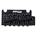 Wilkinson WOV05 2-1/8inch 2-Point Vintage ST Guitar Tremolo Bridge for Strat Electric Guitar (WOV05 Black)