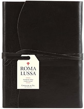 Cavallini Toscana Journals Brown 5x7, Hardbound Leather...