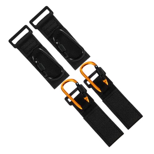 Toddmomy 4pcs Stroller Hook Pushchair Buggy Hanger Hooks Stroller Bag Hook for Stroller Accessories Stroller Hanger Hook Clip Stroller Carabiner Clip Nylon