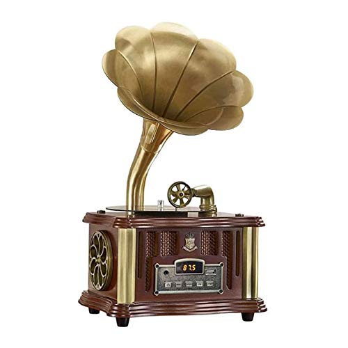 Tourne-Disque phonographe rétro avec Haut-Parleur Bluetooth, entrée auxiliaire, Port USB pour Lecteur Flash, Platine… - Les Beatles, Paul McCartney, John Lennon, RIngo Starr, George Harrison Tourne-Disque phonographe rétro avec Haut-Parleur Bluetooth, entrée auxiliaire, Port USB pour Lecteur Flash, Platine…