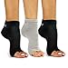 Produktbild Freetoes Zehenlose Socken, 3 Paar, Schwarz, 1 Grau, Schwarz, Grau, Einheitsgröße