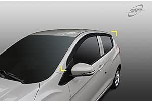 Smoked Window Visors 4-Piece Set For 2016-2019 Chevrolet Spark