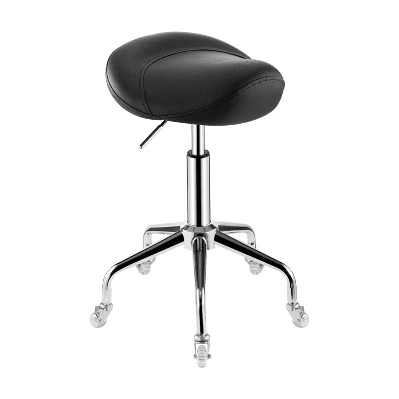 レザー製　サドルスツール Amazon.co.jp: 車輪付きローリングサドルスツール サドル