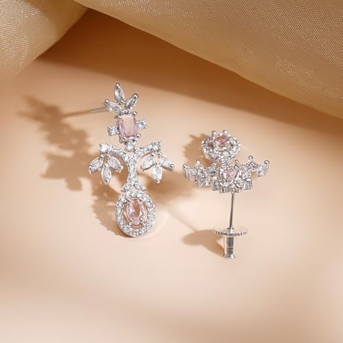 Image of Rubans AD Zircon Designer Drop Necklace Set for Women Stylish