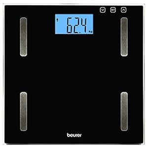 Beurer BF-179 Digitale diagnoseweegschaal, glas, 1550 g, zwart