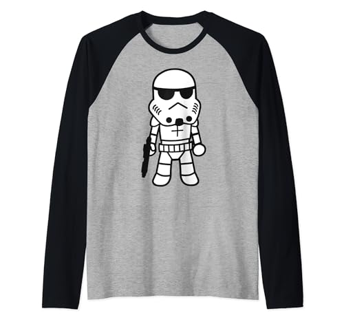T-shirt raglan Stormtrooper Star Wars idéal pour vos soirées cinéma et look casual