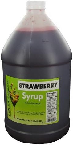 I.Rice & Company Ready To Use Syrup, 1 gal. Can | 1 Each (Strawberry)