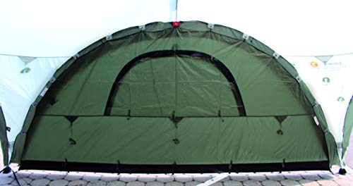 Coleman Gazebo Event Shelter Sun Wall, compatible with the Event Shelter Deluxe XL 4.5 x 4.5 m, Gazebo Side Panel with Window, High Sun Protection 50+, Water Resistant, Green - Image 5