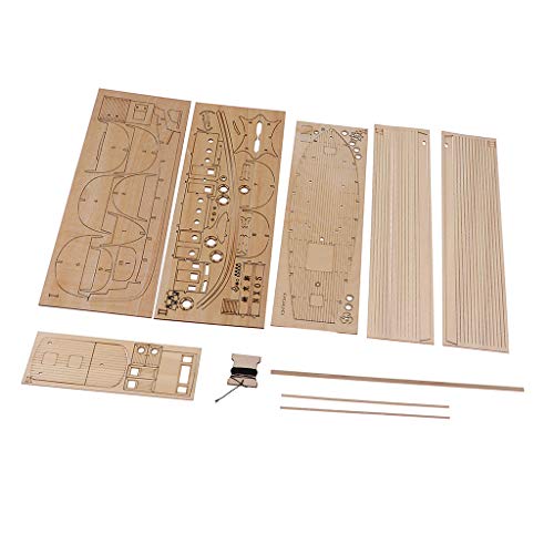 1:30木製キャッチフィッシュボート組み立てモデル構築キットDIYキッズおもちゃギフト