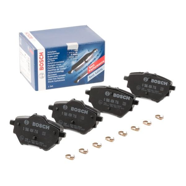 Bosch BP318 Pastiglie freno - Asse anteriore - Certificazione
