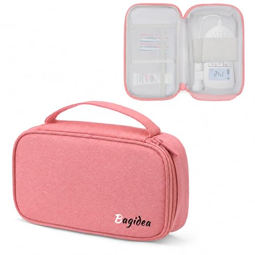 Travel Carrying Bag for Doppler Fetal Heart Monitor, Storage bag for Doppler Monitor, Portable Organizer Case Fits Doppler Heartbeat Monitor, Bag Only