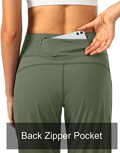 Image of Soothfeel Women's Joggers with Zipper Pockets High Waisted Athletic Workout Yoga Pants Joggers for Women
