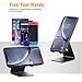 ORIbox Cell Phone Stand, Stand for Office Desk, Aluminum Desktop Solid Desk Stand