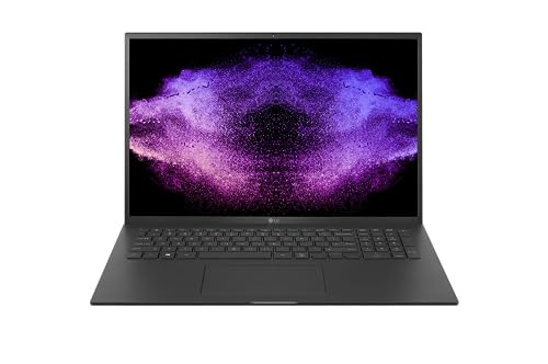 Image of LG Gram 17Z90TL-H 2025 Laptop, 8-Core Intel Core Ultra 7 258V, 17 inch WQXGA IPS Touchscreen Display, Intel Arc Graphics 140V, 32GB LPDDR5 8TB SSD, Backlit Keyboard, FP, Thunderbolt 4, Wi-Fi 7, Win11 Pro