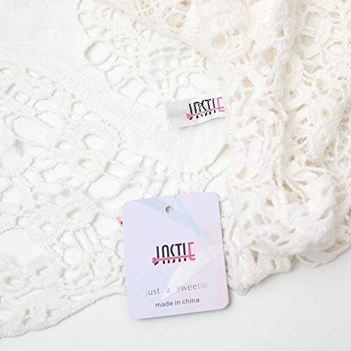 JASTIE Women Open Stitch Cardigan Boho Sleeveless Hippie Summer Hollow Out Solid Crochet Vest - Thumbnail 7