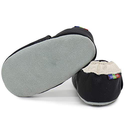 Carozoo Toddler Kids Unisex Slipper Animal Flower Soft Sole Leather Baby Shoes4