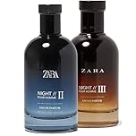 Zara Night Pour Homme II and III Eau de Parfum, 2 x 100 ml