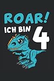 Photo Gallery roaarr ich bin 4: dinosaurier geburtstag notizbuch tagebuch | din a5 | liniert | 120 seiten Photo Gallery roaarr ich bin 4: dinosaurier geburtstag notizbuch tagebuch | din a5 | liniert | 120 seiten