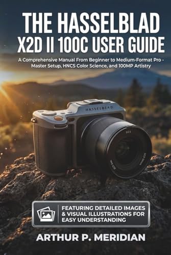 Image of The Hasselblad X2D II 100C User Guide: A Comprehensive Manual From Beginner to Medium-Format Pro - Master Setup, HNCS Color Science, and 100MP Artistry
