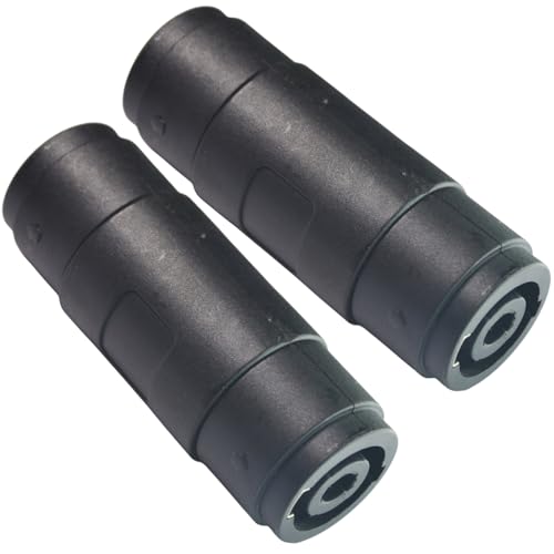 Conector Speakon hembra 4 polos, pack 2 miniatura 4