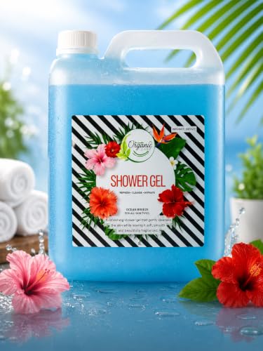 Image of Shower Gel 5L for Hotel, Guest Rooms - Bodywash for Men & Women, Gentle & Mild Fragrance Body Wash - Ideal for Daily Use