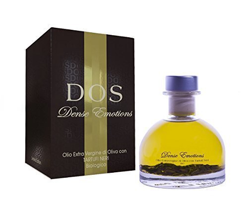Aceite de Oliva virgen extra 100% ORGÁNICO con Trufas Negra 100ml - DENSE EMOTIONS Idea regalo GOURMET