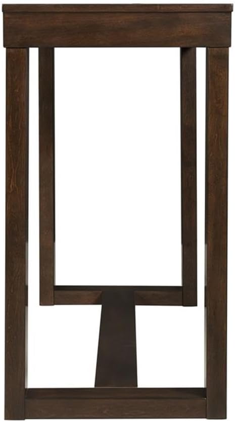 Picket House Furnishings Drew Multipurpose Bar Table Set in Brown