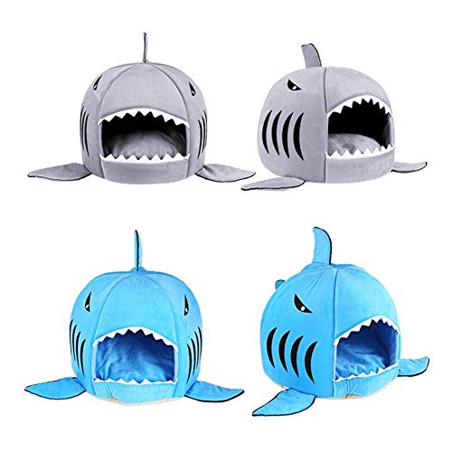 Lit pour chien lavable avec coussin amovible forme requin - 4