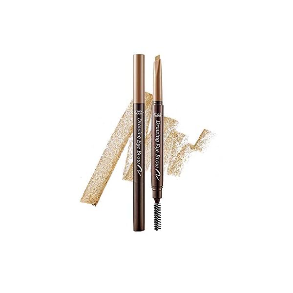 ETUDE HOUSE Drawing Eye Brow #7 Light Brown | Long Lasting Eyebrow Pencil for Soft Textured Natural Daily Look Eyebrow Makeup