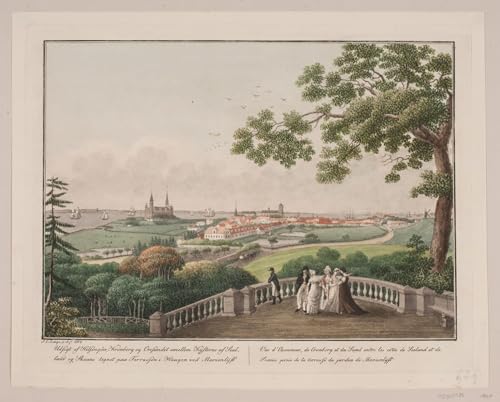 Tableau Toile Vue de Helsingør Kronborg par Søren L. Lange Décoration Murale 60x90cm