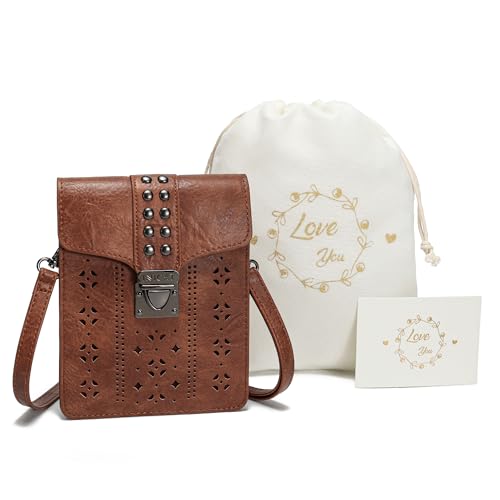 Image of INICAT Small Crossbody Phone Purse for Women Faux Leather Cross Body Wallet | RFID Cute Bag Gifts For Teenage Girls