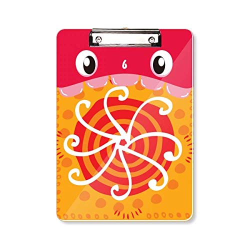 Porte-bloc A4 Sunshine Mexico avec pince métallique robuste pour bureau