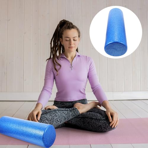 Rodillo de masaje DOITOOL para yoga y fitness, columna de espuma EPP de 45 x 15 cm para relajación muscular, equipo azul para entrenamiento y fisioterapia miniatura 7