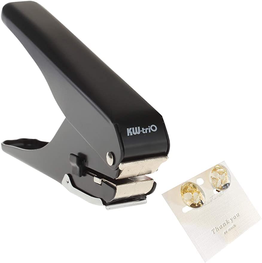 Amazon.co.jp: 穴あけパンチ 楕円形 イヤリング台紙用 アクセサリー