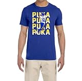Tenacious Tops Los Angeles Puka Nacua Text Pic Shirt T-Shirt Adult Medium Blue