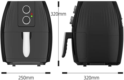 Miniatura 3 de Freidora de aire doméstica aceite-5.5L freidora automática de gran capacidad sin humos