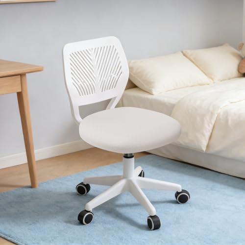 XUEGW Silla de Oficina giratoria con Acolchado Suave, Silla de Trabajo con Altura Ajustable, Silla ergon Mica para Estudio