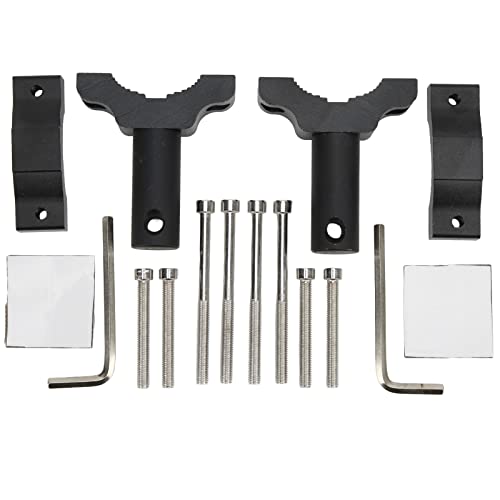 Soporte de montaje de barra de luz LED universal de aluminio CNC para moto 2 uds 7