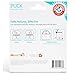 Odor Eliminator Cartridges, 6-Pack, Lavender Scent Baking Soda Pucks + Nuby Diaper Disposable Bags, 50 Count, Fresh Baby Scent – Diaper Pail Deodorizer & Odor management Bundle