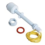 Aopin Liquid Level Switch Sensor PP, Water Liquid Level Sensor Float Switch, Plastic Ball Float...