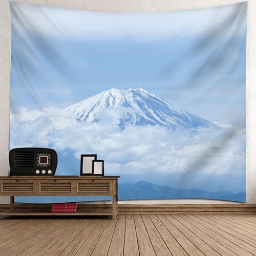 Tenture murale volcan RDSGYZ 140x210 cm deco pour chambre enfant et ado
