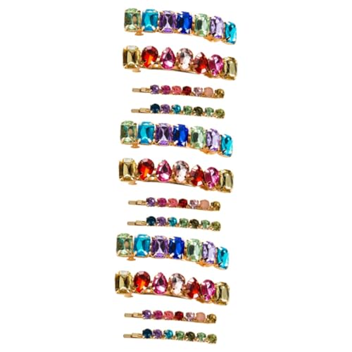 Barrettes à cheveux ananas pour discipliner les mèches rebelles avec un décor cristal