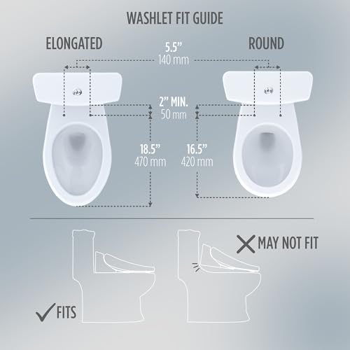 TOTO® WASHLET® S5 Electronic Bidet Toilet Seat with Instantaneous Water Heating, PREMIST and EWATER+ Wand Cleaning, Elongated, Sedona Beige - SW3446#12 - image 8