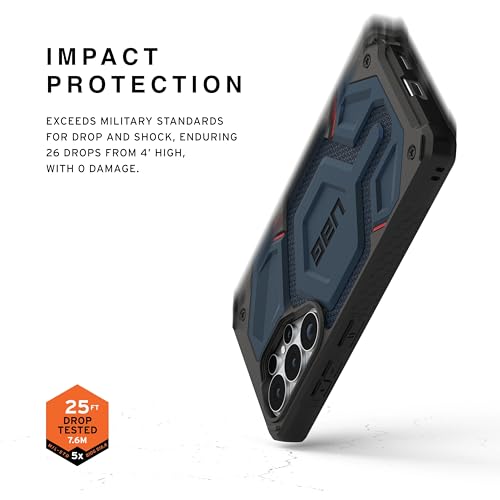 Image of Urban Armor Gear UAG Designed for Galaxy S26 Ultra 5G Case, Monarch Pro - Compatible with Magnetic Charging Premium Rugged Military Drop Tested Protective Cover - Kevlar Mallard